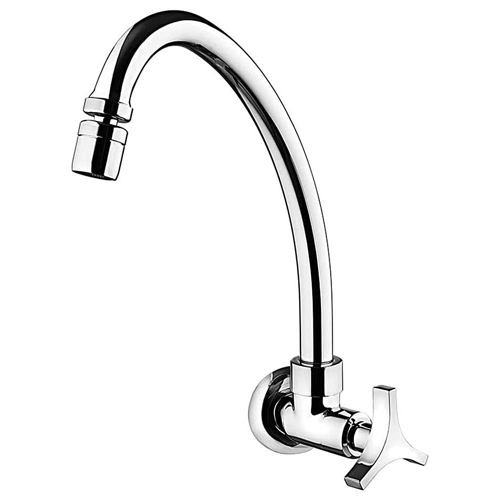 Torneira para Cozinha de Parede Bica Móvel Lorentrio 1168 C33 7011190 Cromado da Lorenzetti