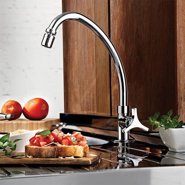 Torneira para Cozinha de Balcão LorenWay 1167 C30 7011200 Cromada Lorenzetti