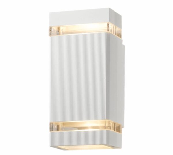 Arandela GLight Branca Externa 2XE27 Aluminio