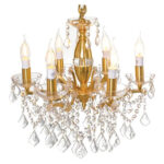 Lustre Pendente G-light Aurum 470 Dourado 6 X E14