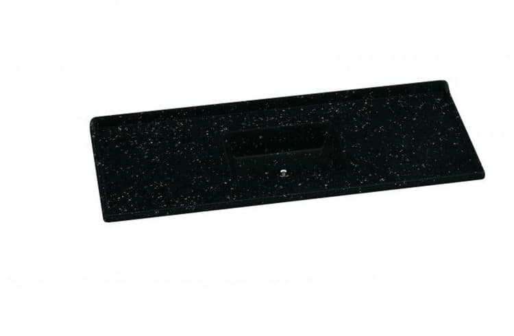 Pia Mármore Sintético 140 X 55 SINTET AJ Rorato PP Preto