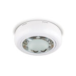 Plafon Aço Redondo Branco 2XE27 Blumenau