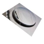 Ralo Click Inox 10x10 MetalPlas com Porta Grelha