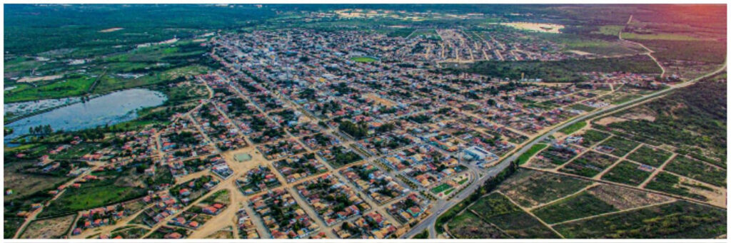 Vista aérea de Belo Campo