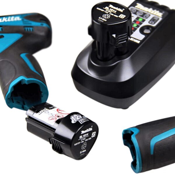 Kit Makita LCT204 Bivolt com Parafusadeira TD090D e Furadeira Parafusadeira DF330D a Bateria 12v