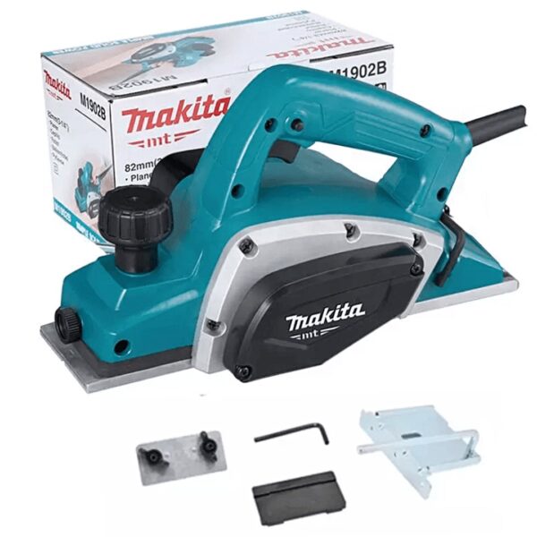 Plaina Elétrica Manual Makita M1902B 82MM 580W 220V