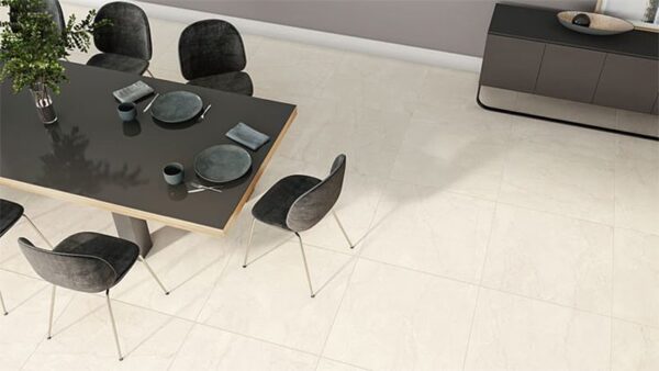 Ambiente com Piso Pointer Heritage Beige 200417 80X80 cm