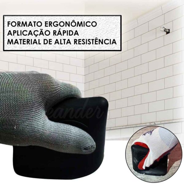 Aplicador Rápido e Ergonômico de Rejunte em Silicone