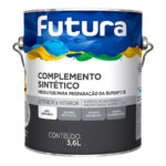 Fundo Branco Fosco da Futura para Madeira Galão de 3.6 Litros