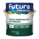 Fundo Preparador para Pintura a Base de Água da Futura Lata de 3.6 Litros