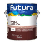 Massa Acrílica da Futura para Nivelar Paredes Lata de 3.6 Litros