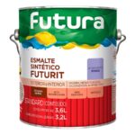 Tinta Futura Esmalte Sintético Futurit Fosco Galão de 3.6 Litros