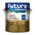 Tinta Futura Esmalte Sintético Futurit Premium Mais Brilhante Galão de 3.6 Litros