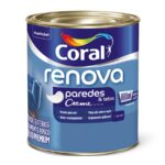 Tinta Renova Paredes & Tetos Creme da Coral Galão de 3,2 LItros