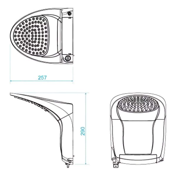 Chuveiro Ducha Acqua Jet Ultra Branco Lorenzetti 220V 7800W