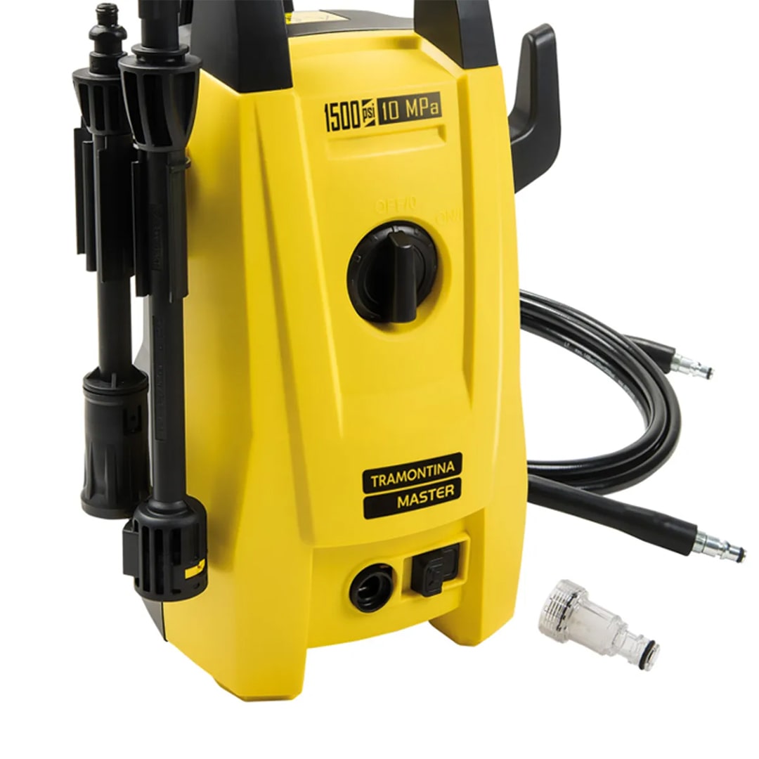 Lavadora de Alta Pressão Econômica 1200 W Tramontina MASTER para uso doméstico 1500 PSI 220V