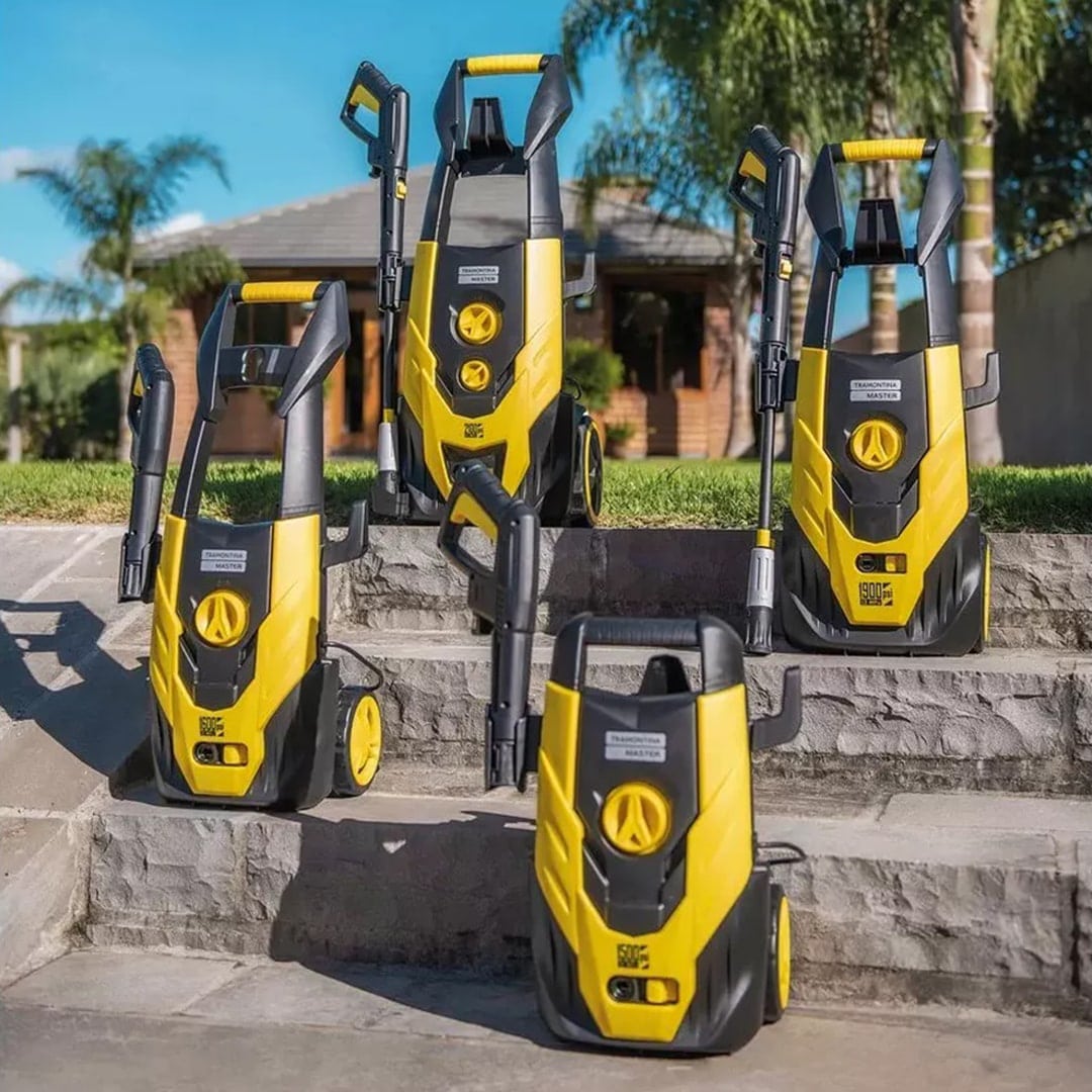 Lavadora de Alta Pressão Econômica 1200 W Tramontina MASTER para uso doméstico 1500 PSI 220V
