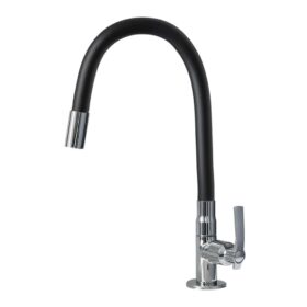Torneira de Mesa NOX Articulável Preta DL-6030 1/4 de volta
